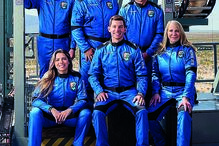 Nave ‘New Shepard’ levou seis tripulantes