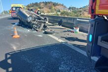 Acidente, a5, cascais, lisboa, caxias