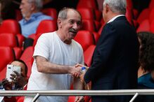 Fernando Chalana com Luís Filipe Vieira