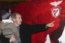 Fernando Chalana com o neto