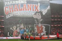 Chalana, Estádio da Luz, homenagem