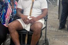 Mike Tyson, cadeira de rodas