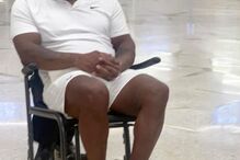 Mike Tyson, cadeira de rodas