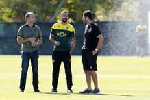 Rúben  Amorim, Frederico Varandas, Hugo Viana