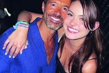 Jorge Mendes com a filha Bárbara