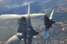 Aeronave P-3C CUP+ vigia zonas rurais para deteção de incêndios