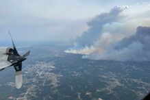 Aeronave P-3C CUP+ vigia zonas rurais para deteção de incêndios