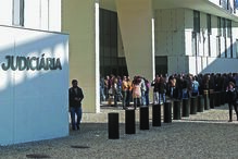 Protesto, investigadores, PJ 