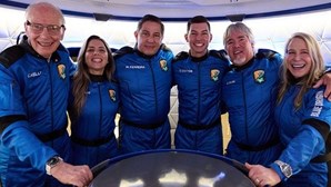 Empresário Mário Ferreira foi hoje o primeiro português a ir ao espaço... em 10 minutos