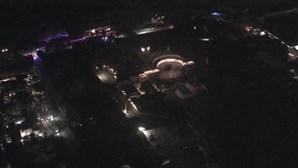 Imagens aéreas mostram aparato policial no resort de Donald Trump durante buscas do FBI
