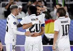 Real Madrid conquista quinta Supertaça Europeia
