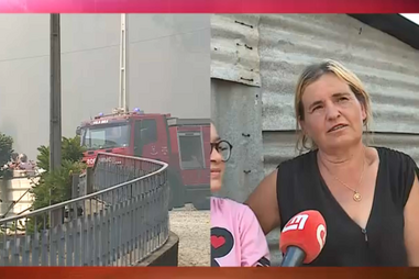 Incêndio em Amarante ameaça armazém de pirotecnia. Há suspeitas de mão criminosa