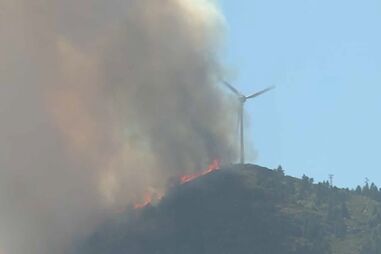 Fogo na serra do Marão com nova reativação após ter sido dado como extinto no domingo