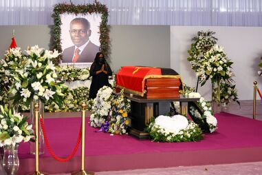 Cerimónias fúnebres de José Eduardo dos Santos