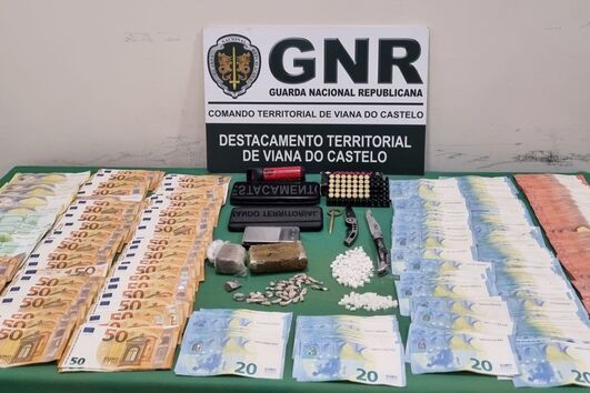 apreensão, Viana do Castelo, droga