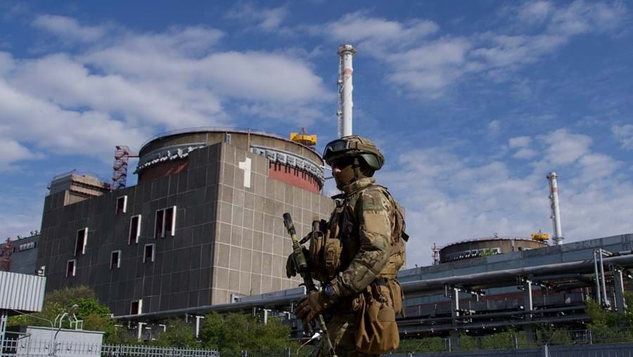 Ocupação russa da maior central nuclear da Europa