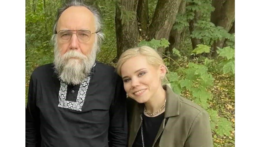 Darya Dugina e o pai, Alexander Dugin