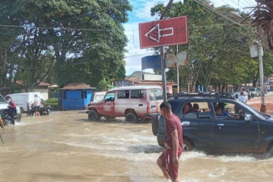Inundação em Gran Sabana