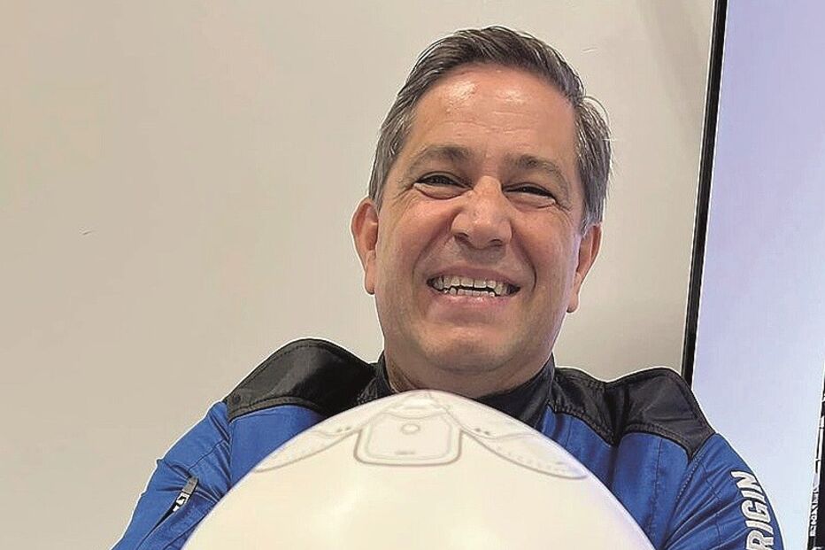 Mário Ferreira realizou sonho de ir ao Espaço  