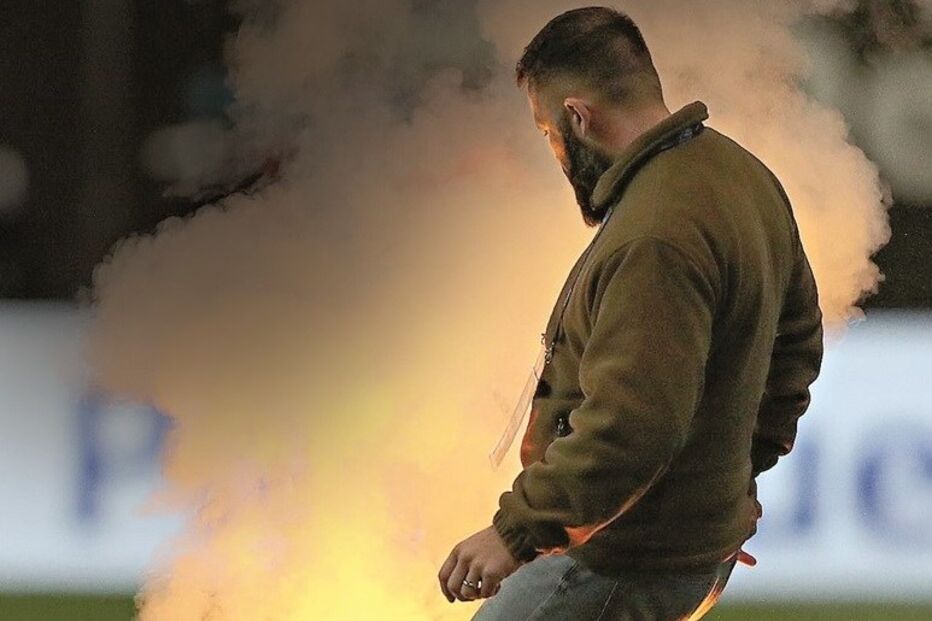 Artefactos pirotécnicos (seja o uso ou só a posse) são o principal incidente