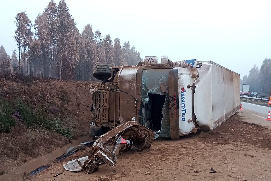 Homem em estado grave após despiste na A1 em Albergaria-a-Velha