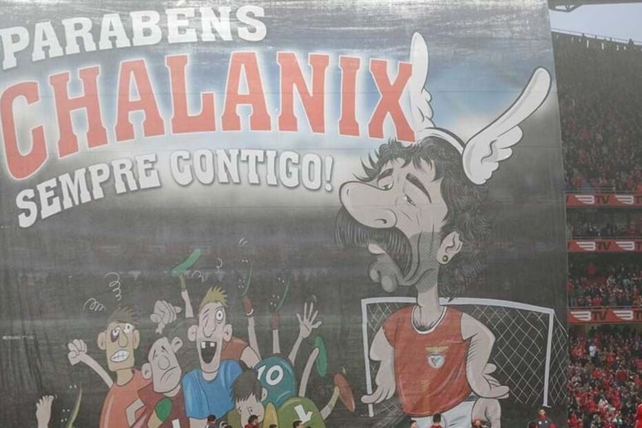 Chalana, Estádio da Luz, homenagem