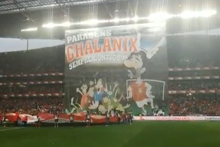 Chalana, Estádio da Luz, homenagem