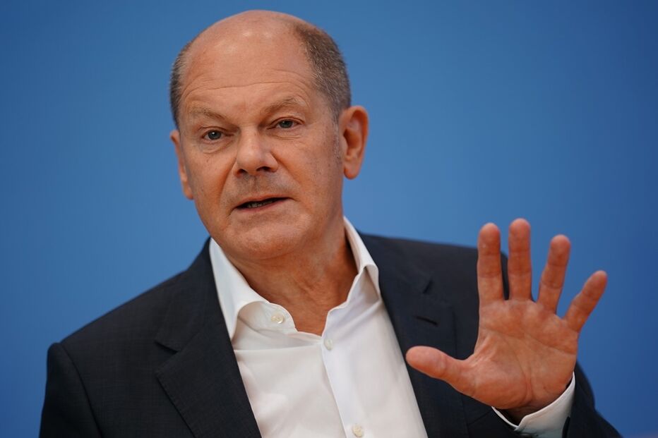 Olaf Scholz, chanceler alemão