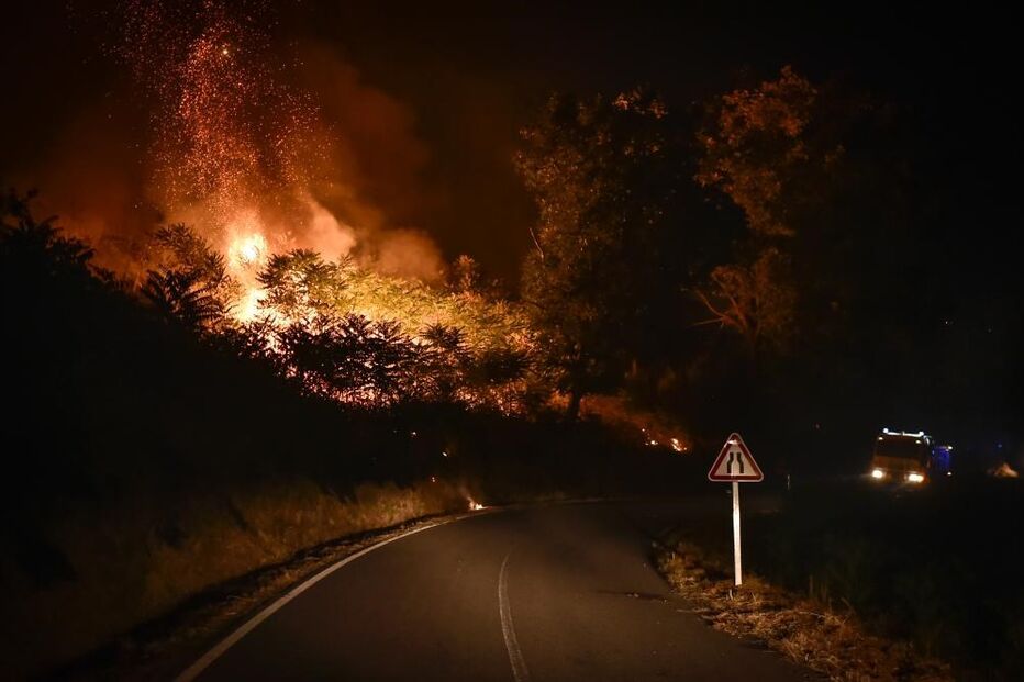 Incêndio na Serra da Estrela