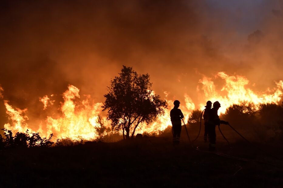 incêndio, serra da estrela