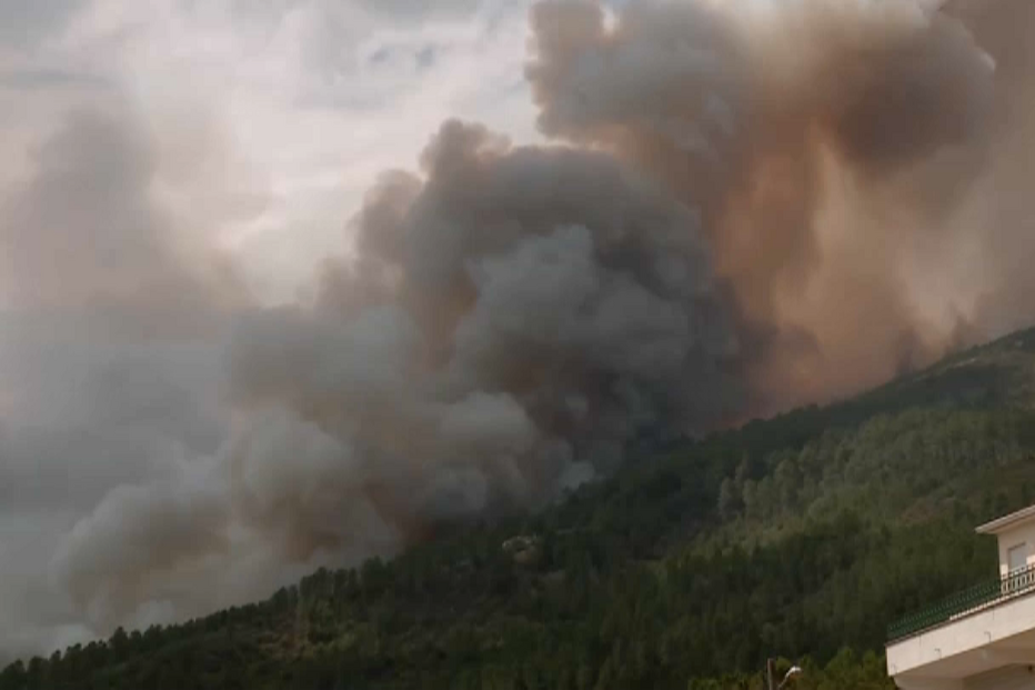 Incêndio na Serra da Estrela 