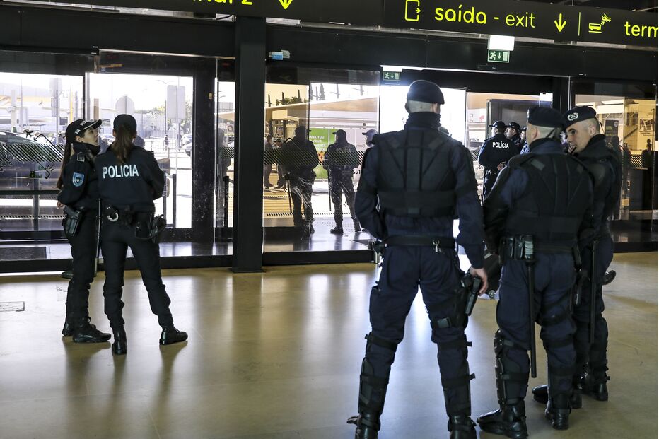 PSP, aeroporto lisboa