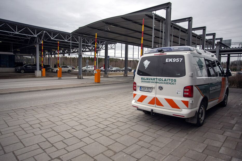 Fronteira entre Lappeenranta, na Finlândia, e a Rússia