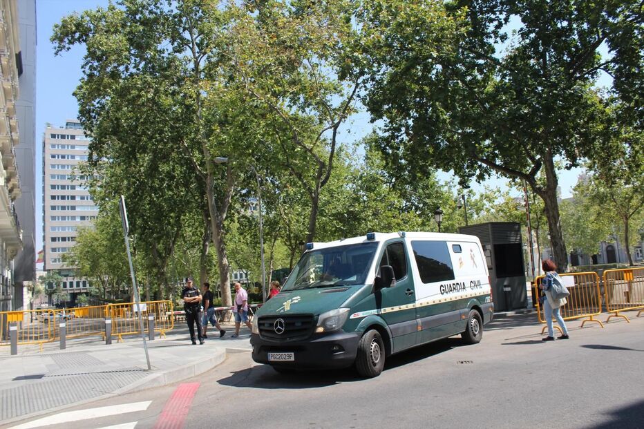 Sidney e Nélida foram levados pela Guardia Civil	