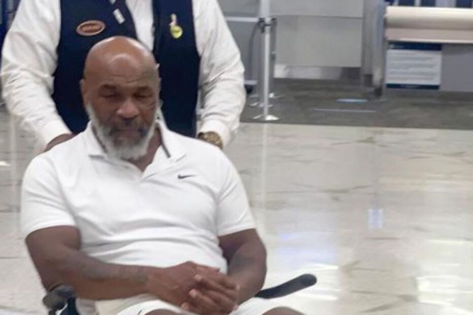 Mike Tyson, cadeira de rodas