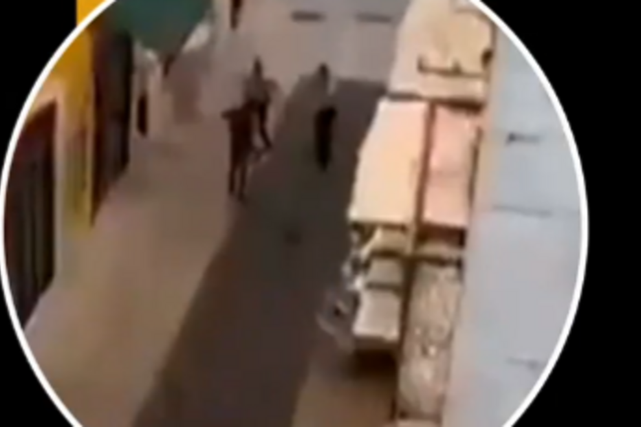 Novas imagens mostram primeiros momentos da intervenção da PSP sobre um homem armado no Bairro Alto