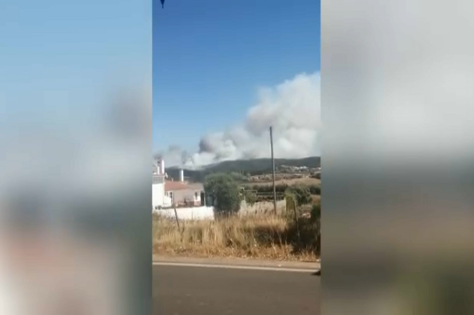 Incêndio nas Caldas da Rainha 