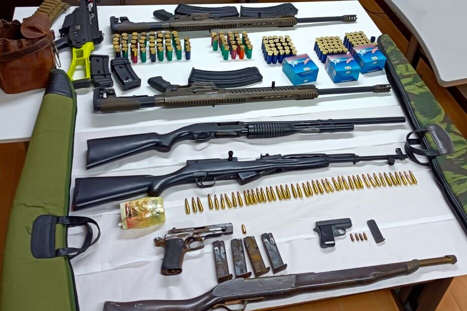 Armas apreendidas