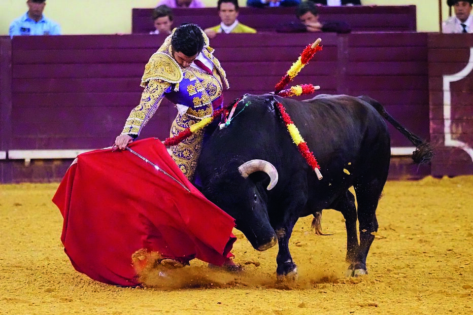 Morante de la Puebla mostrou a sua classe e elegância na arena 