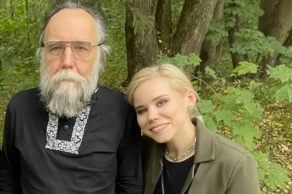 Darya Dugina e o pai, Alexander Dugin