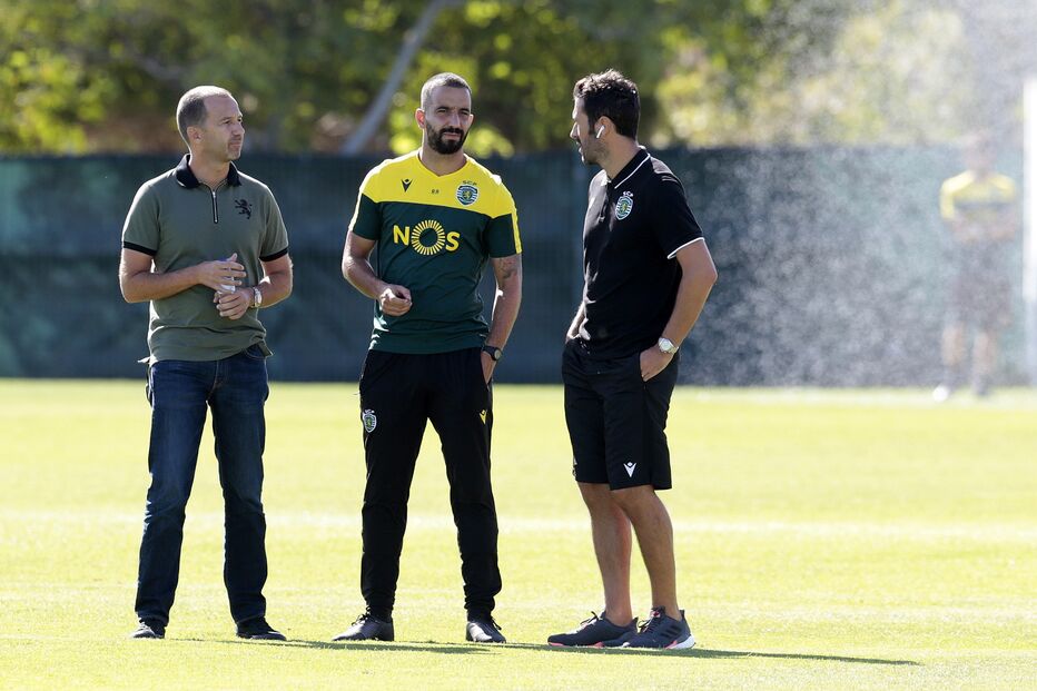 Rúben  Amorim, Frederico Varandas, Hugo Viana