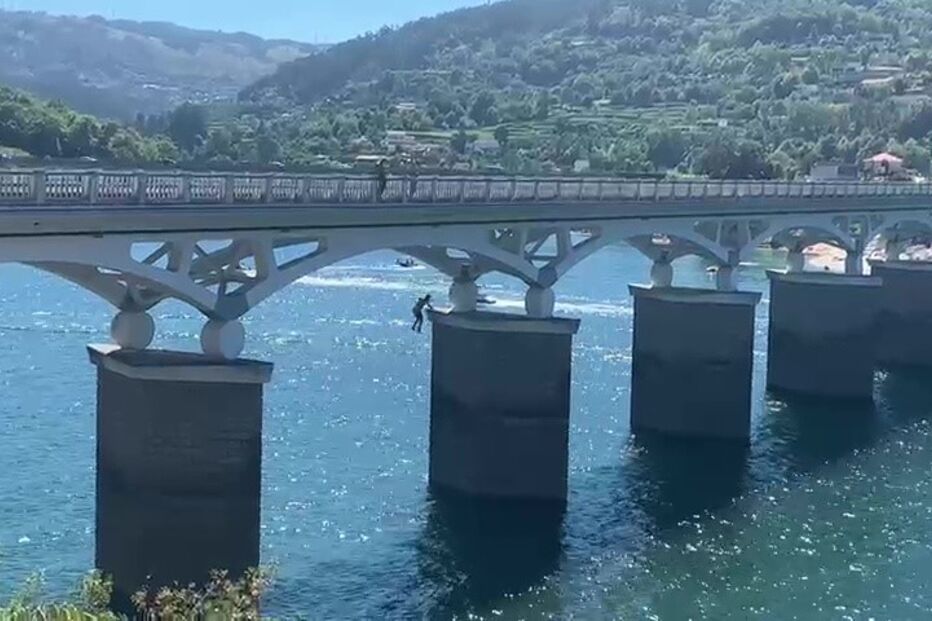 Tiago Lima, ponte, salto 