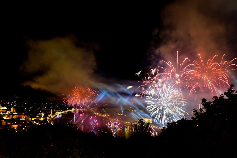 Fogo-de-artifício, Hungria
