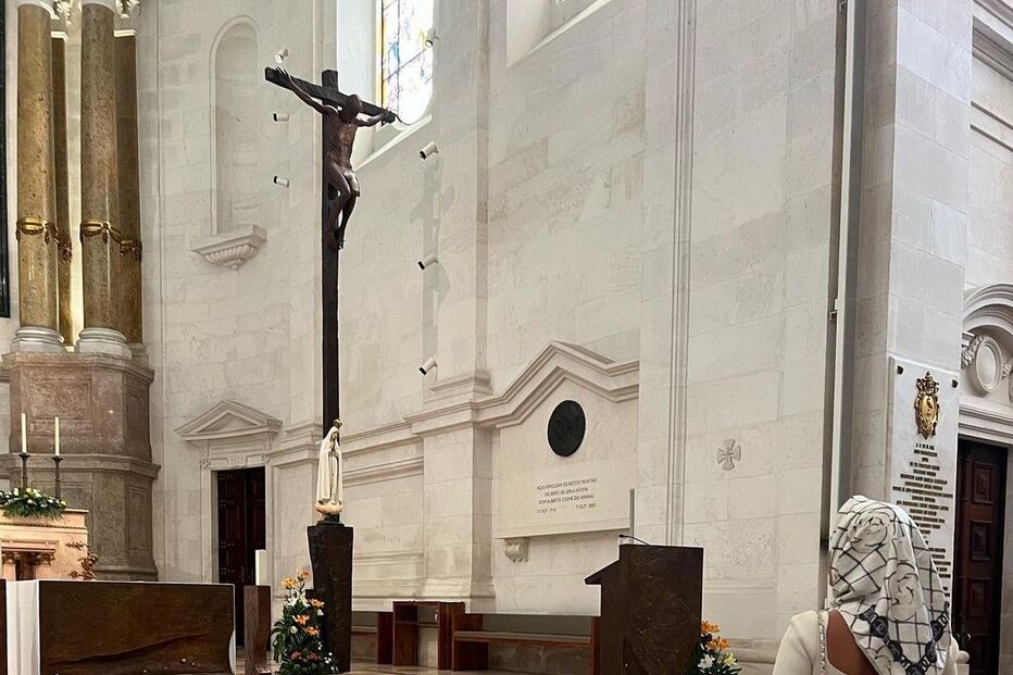 Georgina Rodríguez, Santuário de Fátima