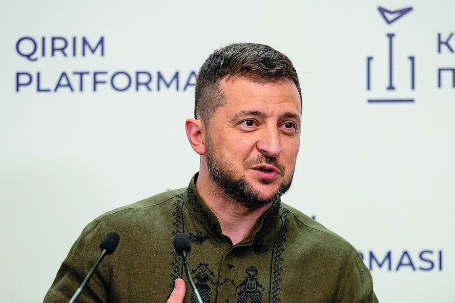 Presidente ucraniano, Volodymyr Zelensky
