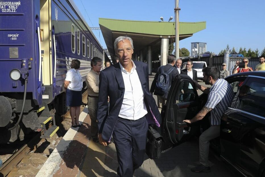 Gomes Cravinho em Kiev