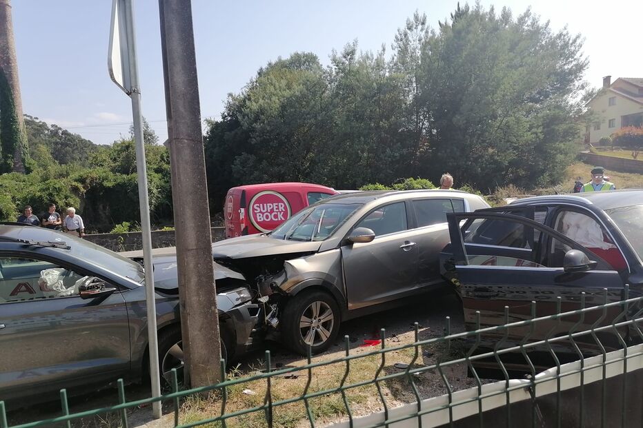 Acidente em Vila Nova de Cerveira