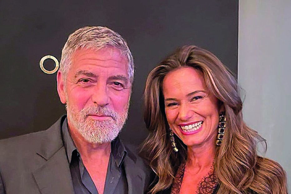 George Clooney, Cláudia Vieira