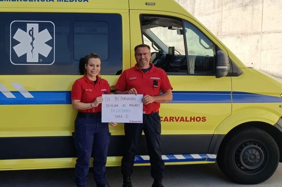 Bombeiros dos Carvalhos, bebé, nascimento
