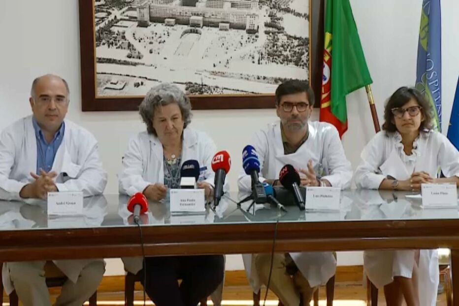 Conferência do Hospital Santa Maria, em Lisboa